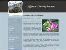 Tablet Screenshot of jeffersoncenter.net